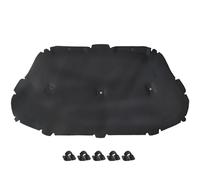 GEPCO Tapis d'isolation pour capot avec clips compatible avec Seat Leon MK3 III 5F 2012-2020 SC Cupra 4Drive comme OEM 5F0863831