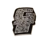 Gepinke Badge de tête de vélo en aluminium souple pour VTT, BMX, cadre avant pliable, accessoires de vélo à vapeur, tube d'emblème à faire soi-même (GT) (noir)