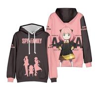 GEPLUM Spy X Family Merch Sweat À Capuche Hip Hop Mode Manches Longues Haut pour Hommes Et Femmes Sweat-Shirt Streetwear Pull À Capuche Cosplay Streetwear Cadeaux-Style 6||XX_s