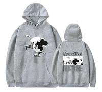 GEPLUM Sweat À Capuche Malcolm Todd Tour Sweat-Shirt À Manches Longues Vintage Unisexe Oversize Pull À Capuche pour Femmes Et Hommes XXS-4XL-Grey||4X_l