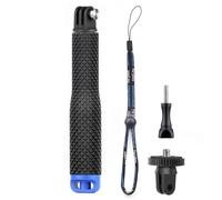 GEPULY Perche à Selfie étanche de 17,8 à 58,4 cm, Taille de Poche, poignée sous-Marine, Monopode en Aluminium pour appareils Photo numériques Gopro Hero Session Max Insta360 AKASO DJI OSMO
