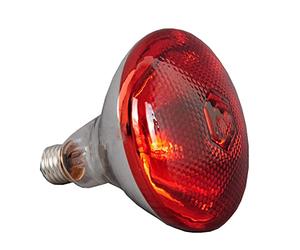 GEQIAN Lampe chauffante infrarouge anti-explosion 250 W - Ampoule épaisse étanche anti-explosion pour porcelet, poulet, canard, oiseaux