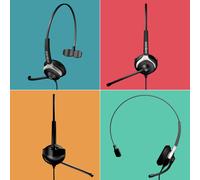 GEQUDIO Casque 1 oreille avec jack 2,5mm