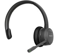 GEQUDIO GC-1 Casque DECT et Bluetooth pour AVM FritzBox - Arceau prolongé et meilleur contrôle des appels sans fil sur FritzFon - Mono pour PC et smartphone