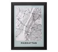 Gerahmtes Poster "Manhattan" - Atmosphera créateur d'intérieur