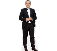 Gerald Darmanin (Bow Tie) Silhouette en carton Taille Mini