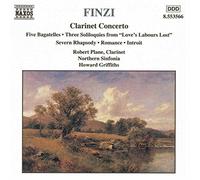 Gerald Finzi - Clarinet Concerto - Five Bagatelles - Three Soliloqui - E4z