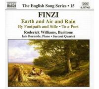 Gerald Finzi Earth and Air and Rain (Sacconi Quartet, Burnside, Williams) (CD)