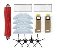 GERALD Hepa Filtre principal côté brosse serpillère sac à poussière pour aspirateur S7/T7S Plus Pièces de rechange Noir