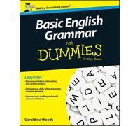 Geraldine Woods – Basic English Grammar For Dummies – Édition UK – Poche