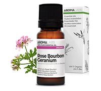 Géranium Rosat Bourbon BIO (Pelargonium graveolens - Bourbon) - 10 mL - Huile Essentielle Chémotypée et Certifiée AB - Aroma Labs - Made in France