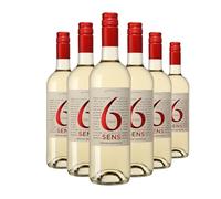 Gérard Bertrand 6ème Sens Blanc Bio 2024 - Vin Blanc Sec 6x75 rard Bertrand | Vin Biologique du Languedoc Idéal Apéritif ou Fruits de Mer