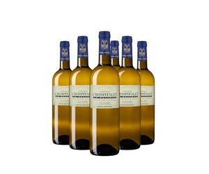 Gérard Bertrand Château l'Hospitalet La Réserve vin blanc bio et biodynamique 2022 Lot 6 Bouteilles 75cl