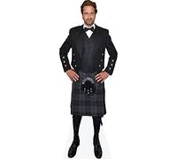 Gerard Butler (Kilt) Silhouette en carton Grandeur Nature