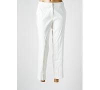 gerard darel pantalons femme de couleur blanc 46