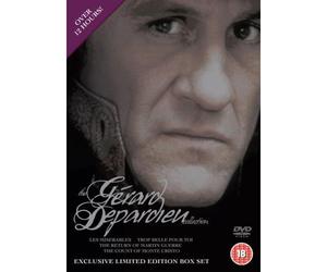 Gérard Depardieu Collection - 4-DVD Box Set ( Les misérables / Trop belle pour toi / Le retour de Martin Guerre / Le comte de Monte Cristo ) ( Los miserables / Too Beautiful for You / The Return of Martin Guerre / The Count of Monte Cristo