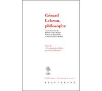 Gerard lebrun, philosophe - Michèle Cohen-Halimi - Beauchesne - broché - Etude