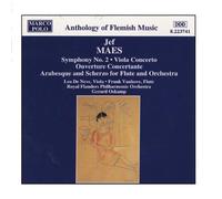 Gerard Oskamp – MAES : Symphonie n° 2 / Concerto pour alto / Ouverture concertante / Arabesque et Scherzo