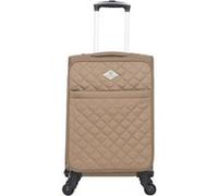 gerard pasquier - valise cabine lilas 57 cm 4 roues - marron marron G
