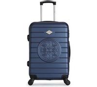 - valise grand format abs mimosa-a 4 roulettes 70 cm - marine