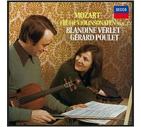 Gerard Poulet - Mozart:Early Violin Sonatas 2 [Import Allemand]