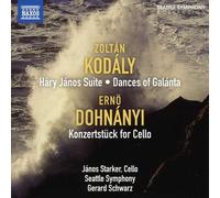 Gerard Schwarz - Harry Janos Suite / Konzertstuck for Cello & Orch [New CD]