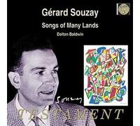 Gerard Souzay Vol. 1 : Melodies De Divers Pays Souzay, Bar. & Baldwin, Piano