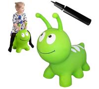 GERARDO'S Toys Jumpy Animal Sauteur Vert - Animaux sauteurs à partir de 1 an et à partir de 2 Ans - Animaux gonflables Jouet extérieur ou intérieur pour Les Tout-Petits à partir de 12 Mois