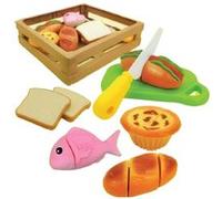 Gerardo's Toys panier petit-déjeuner avec nourriture 23 cm 8 pièces Multicolore G