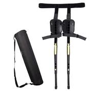 GERAZAHO 2025 Siège Invisible Portable, siège léger Ergonomique pour Les Jambes, siège exosquelette Portable Invisible, réglable à 3 Vitesses, équipé d'un Sac de Rangement