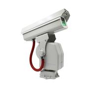 GERAZAHO Dispositifs Anti-Oiseaux à Distance, Rotation Automatique de 0 à 360 °, Chasse-Oiseaux Industriel Intelligent Haute luminosité, croisière Automatique, pour Animaux/Oiseaux B 2W