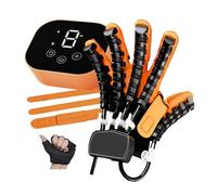GERAZAHO Version Mise à Jour des Gants de rééducation robotique, équipement de rééducation pour l'arthrite, l'hémiplégie et Les Accidents vasculaires cérébraux, orthèse de Doigt