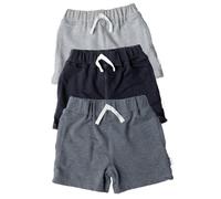 Gerber 3-Pack Pull-on Knit Shorts - Short décontracté - Toddler Lot de 3 Shorts en Tricot à Enfiler - Bébé garçon