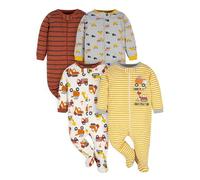 Gerber 4 Pack Sleep 'N Play Footie Dormir pour bébé et enfant Bébé garçon (lot de 4)