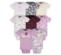 Gerber 8-pack Short Sleeve Onesies Bodysuits Ensemble de t-shirts pour bébé et tout-petit Bébé garçon (lot de 8)