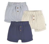 Gerber Baby 3-Pack Knit Shorts, Blue