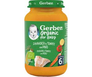 Gerber Bio Carotte Tomate Dinde 190g