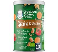 Gerber Blé et avoine biologiques avec tomate 90g