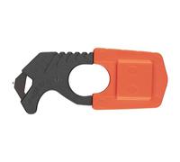 Gerber Coupe Sangle, Strap Cutter 2.0, avec Brise Vitre en Verre Trempé, Manche Antidérapant, Longueur totale : 11 cm, Noir/Orange, 1070066