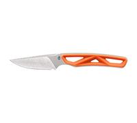 Gerber Couteau avec étui, Exo-Mod Caper, Longueur de Lame : 5,7 cm, Matériau : 7Cr17MoV, Orange, 30-001799
