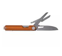 Gerber Couteau de poche 4 fonctions, Multitool à lame lisse | ArmBar Slim Cut, Orange, Acier inoxydable/Aluminium, 30-001725