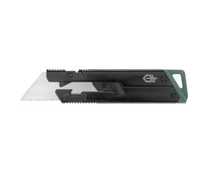 Gerber Cutter Gerber clip de poche, E.A.B. Slim, Lame trapézoïdale standard interchangeable, Verrouillage Slide Lock, Longueur de lame : 3,7cm, Acier inoxydable (7Cr17MoV), 1075425