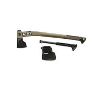 Gerber Hache Bushcraft 31-003780, acier trempé, étui et paracorde, marron