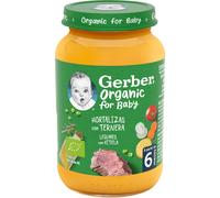 GERBER Pot pour bébé Légumes et bœuf Bio 190g - Hortalizas Ternera