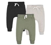 Gerber Lot de 3 pantalons de jogging pour garçon en bas âge