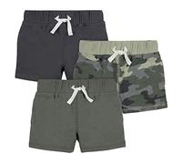 Gerber Lot de 3 shorts en tricot, motif camouflage, 0 à 3 mois