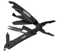 Gerber Outil multifonction 12 fonctions, Dime Pocket Multi-Tool | Noir, 31-003610
