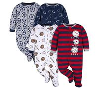 Gerber Sleep 'N Play Lot de 4 grenouillères pour garçons