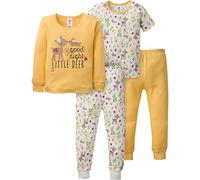Gerber Toddler Snug Fit 4-Piece Pajama Set Ensemble de Pijama Bébé garçon (Lot de 4)