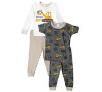 Gerber Toddler Snug Fit 4-Piece Pajama Set Ensemble de Pijama Bébé garçon (Lot de 4)